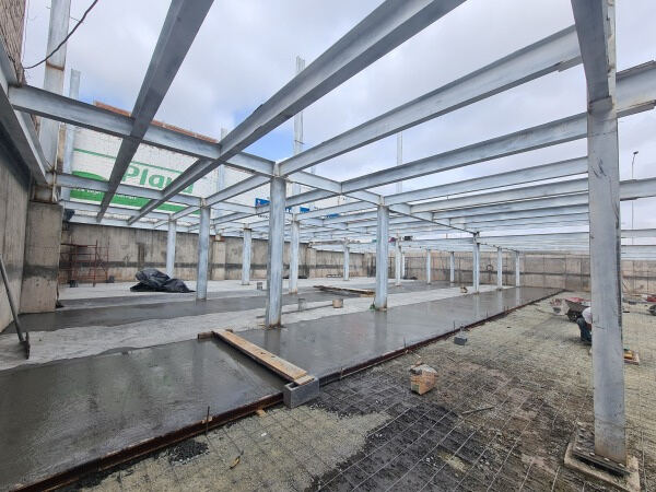 Obra civil industrial Villacar